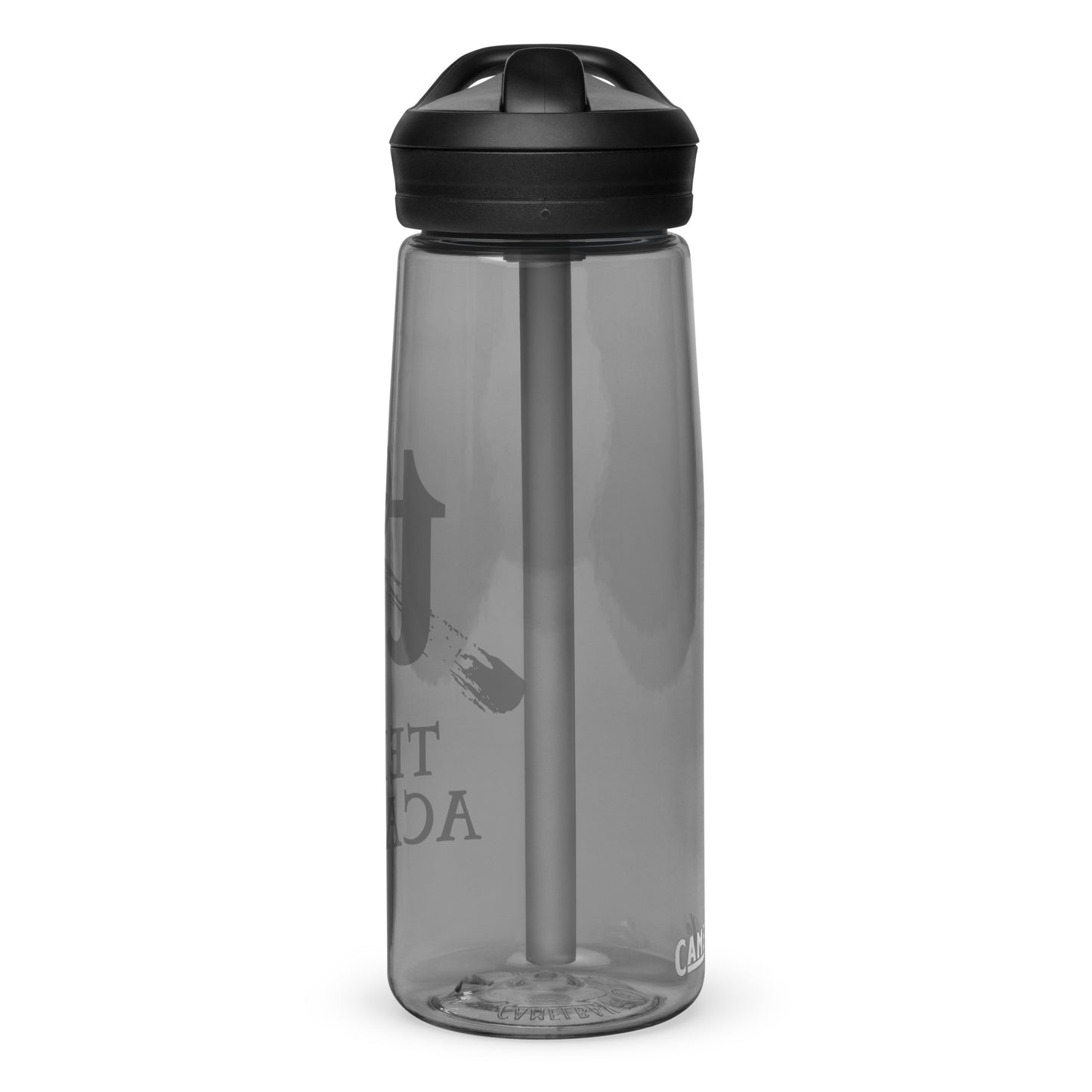 Sport Water Bottle with a Straw Lid