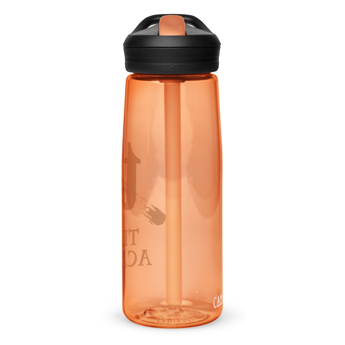 Sport Water Bottle with a Straw Lid