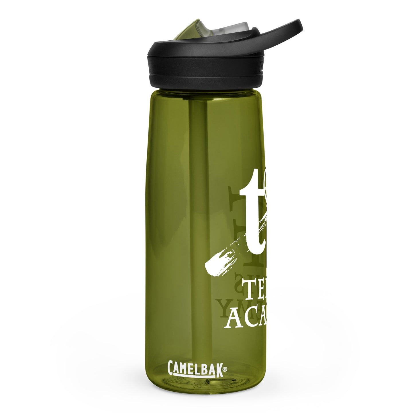 Sport Water Bottle with a Straw Lid