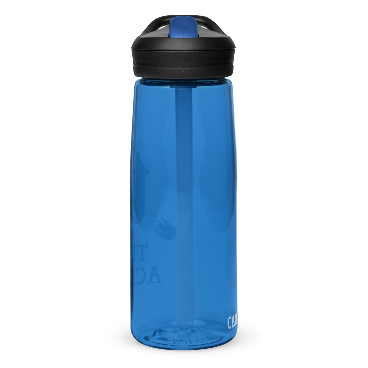 Sport Water Bottle with a Straw Lid