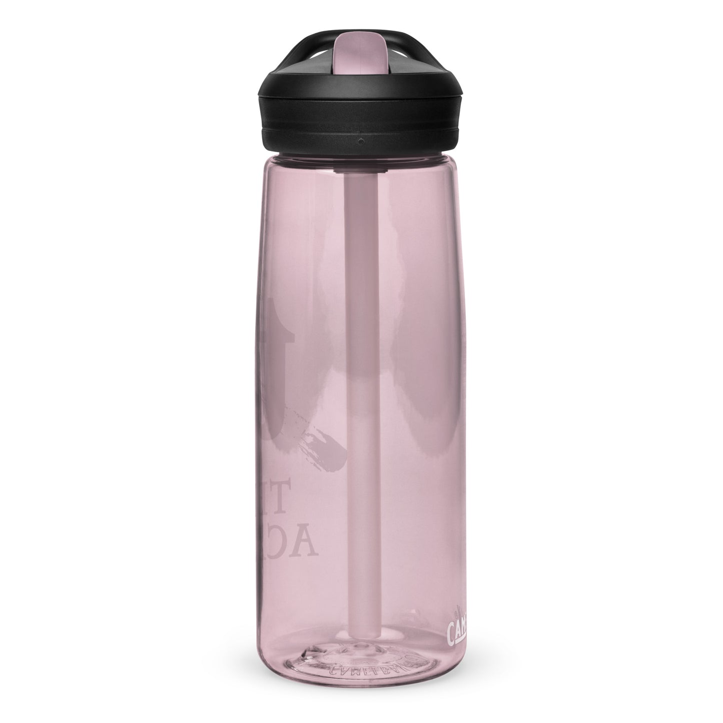 Sport Water Bottle with a Straw Lid