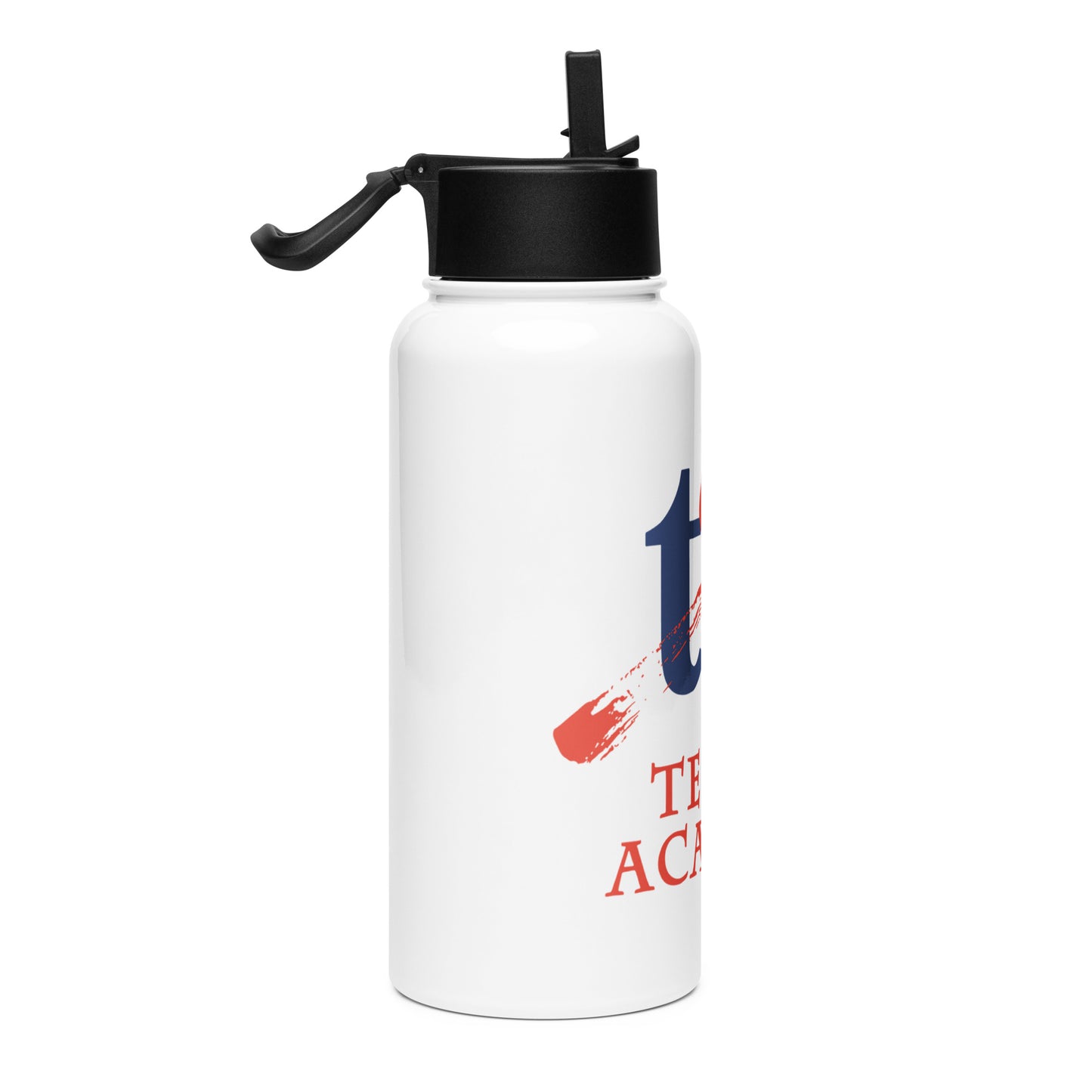 Stainless Steel Water Bottle with a Straw Lid