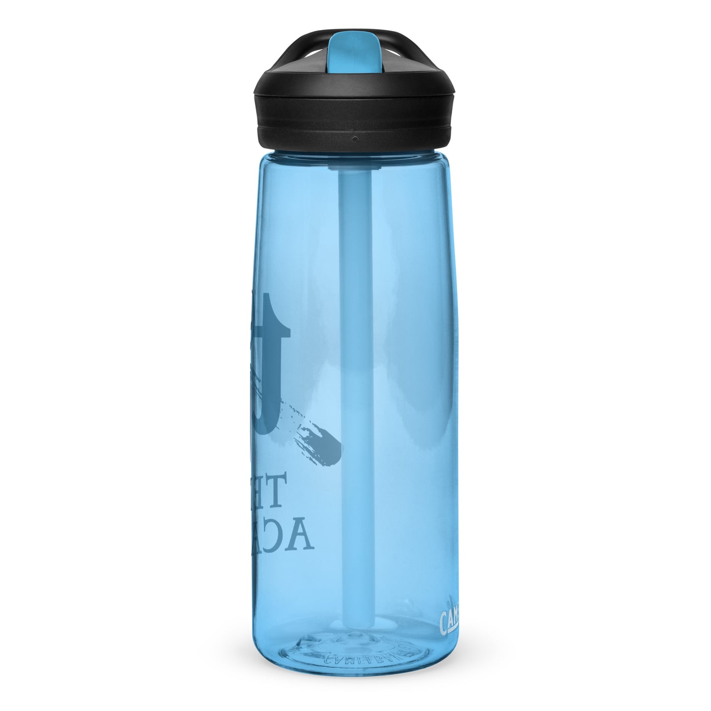 Sport Water Bottle with a Straw Lid