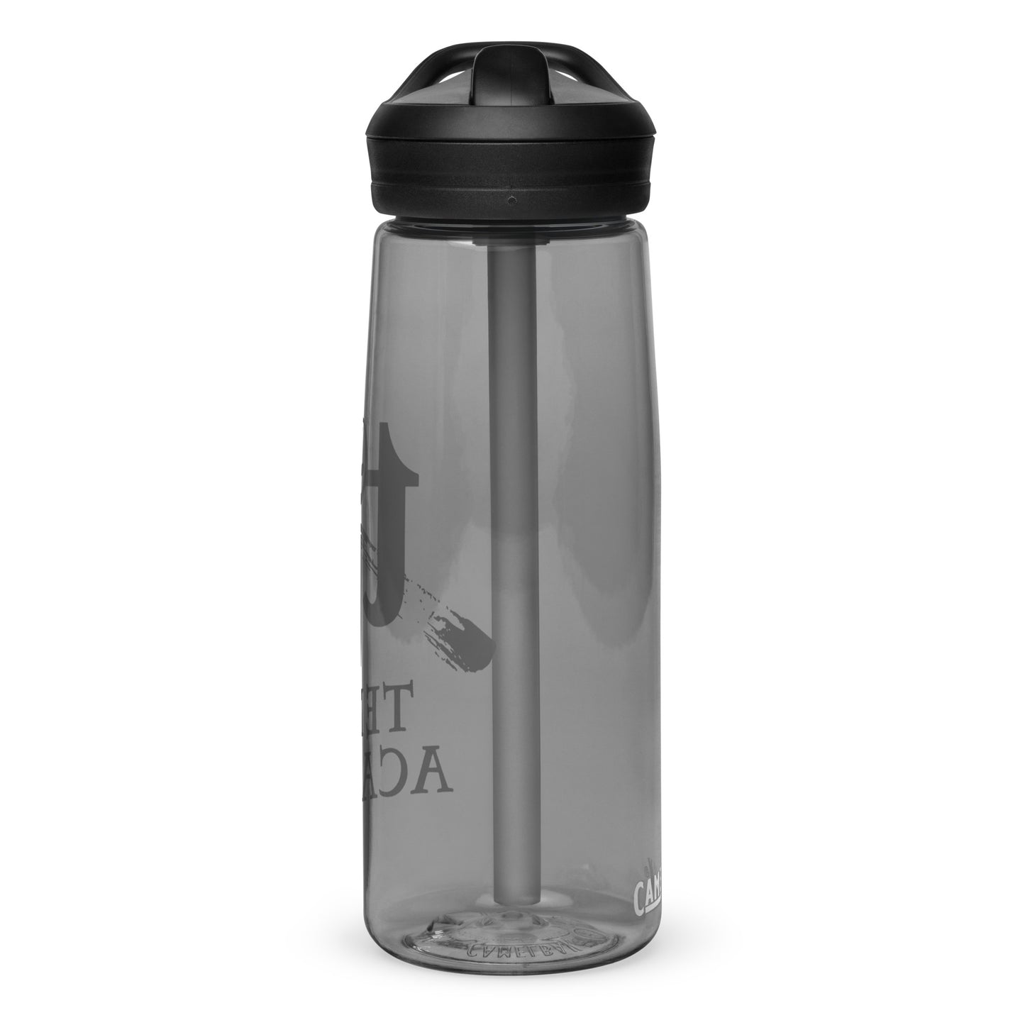 Sport Water Bottle with a Straw Lid