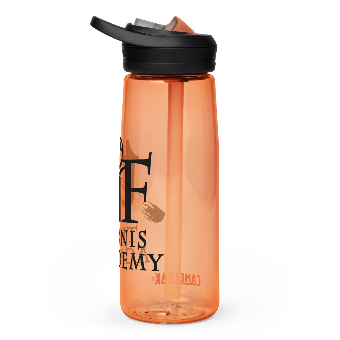 Sport Water Bottle with a Straw Lid