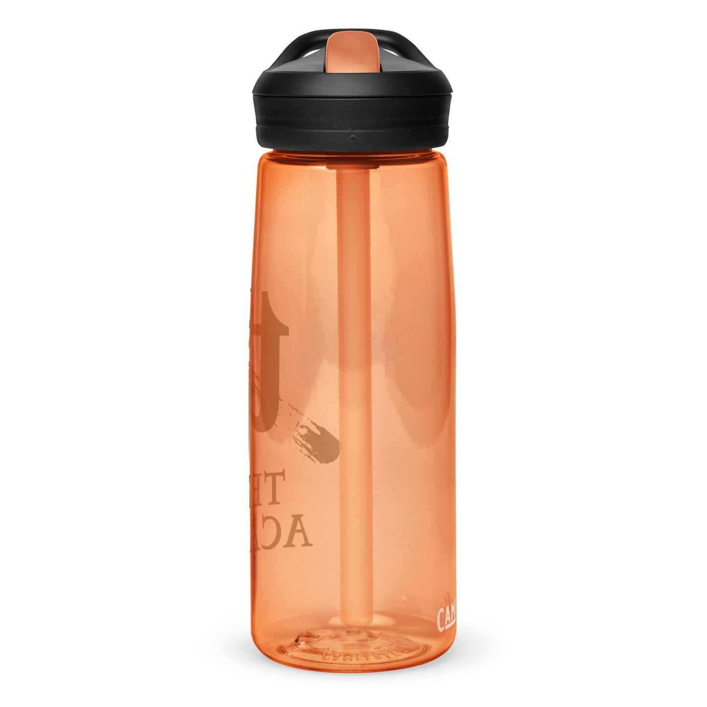 Sport Water Bottle with a Straw Lid