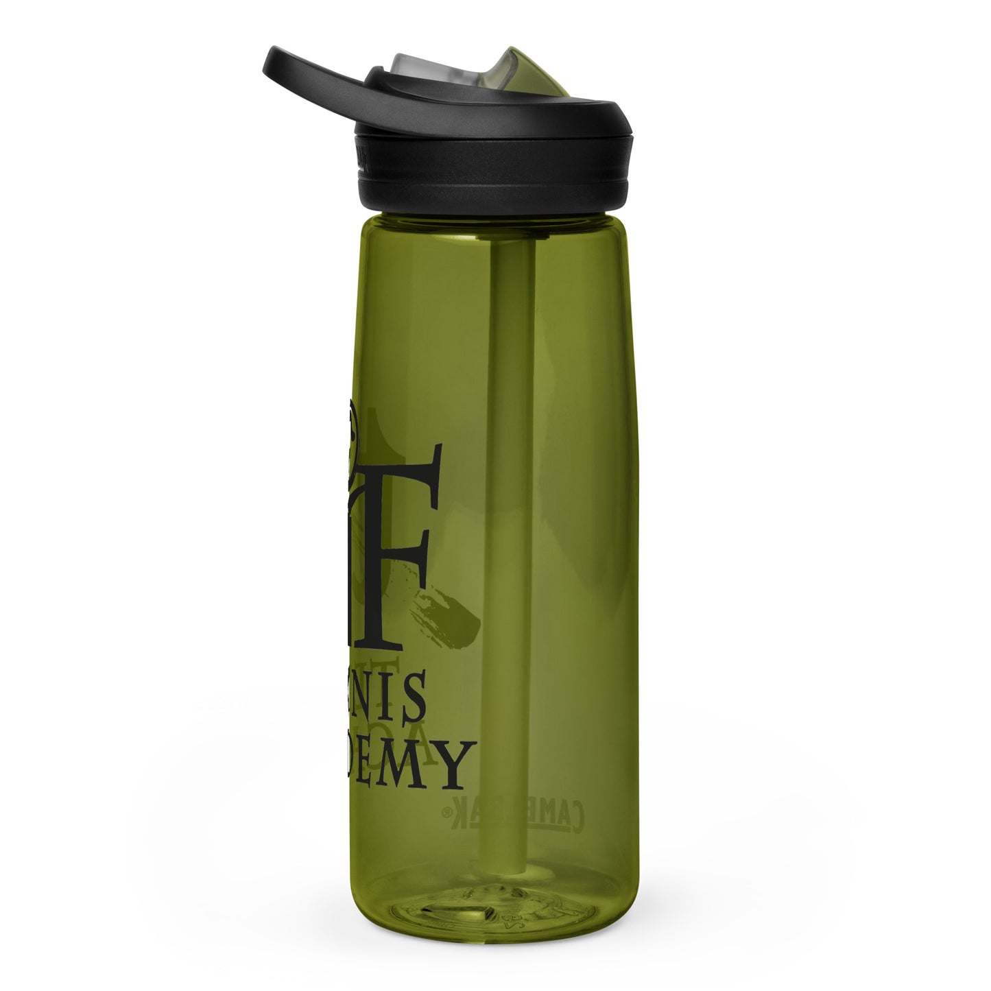 Sport Water Bottle with a Straw Lid