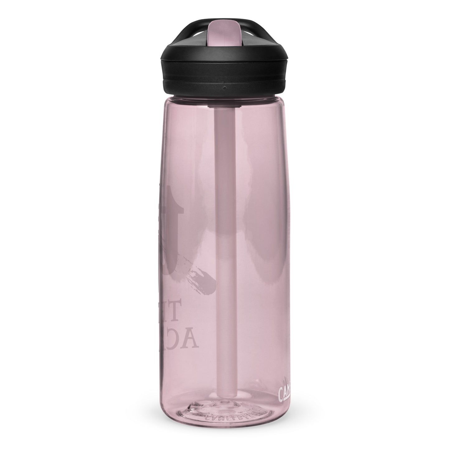 Sport Water Bottle with a Straw Lid